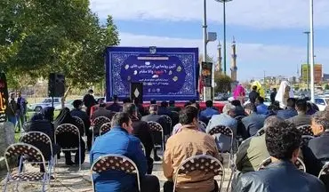 آئین رونمایی از سردیس ۶ شهید در کرمانشاه برگزار شد


