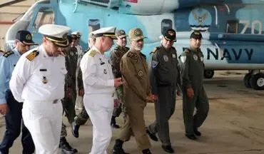بازدید فرمانده کل ارتش از پایگاه دریایی بوشهر