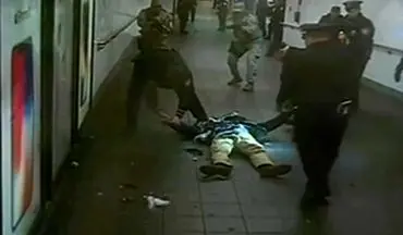 لحظه انفجار یک بمب گذار انتحاری در متروی نیویورک + فیلم 