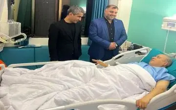 مهدی تاج در بیمارستان بستری شد 