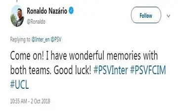 کل کل جالب اینتر- PSV سر رونالدو! + عکس