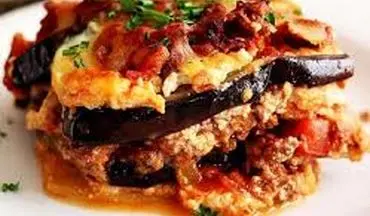 طرز تهیه  لازانیا با بادمجان و گوشت| فوق العاده س