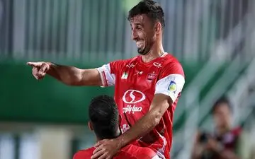 گل اول پرسپولیس به ذوب‌آهن + ویدئو