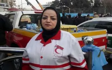 نجاتگران خانم نقش پررنگی در امداد رسانی حادثه پلاسکو دارند