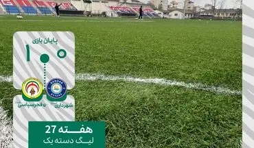 فجر سپاسی با پیروزی دشوار، صدرنشینی را مستحکم کرد