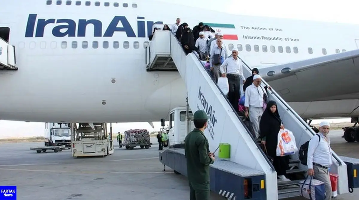 ۵۳ هزار نفر از حجاج به ایران بازگشتند/ تاخیر در پرواز جده - شیراز به‌علت نقص فنی