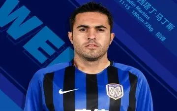  مهاجم آبی پوشان به لیگ چین پیوست