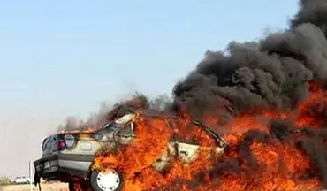 4 کشته در تصادف دلخراش پژو با تریلی در محور سرچم اردبیل