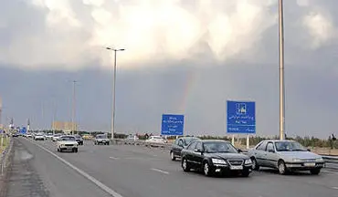 اعمال محدودیت ترافیکی در آزادراه قم - تهران