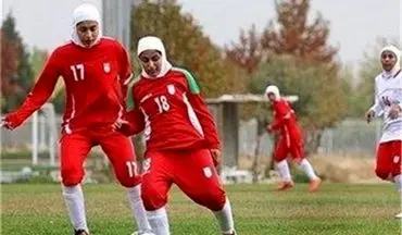 بانوان فوتبالیست ایران برای جام جهانی ۲۰۲۲ هند در کیش اردو زدند