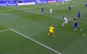 گل اول ایران به ژاپن توسط محبی | فیلم