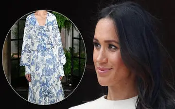 لباس مجلسی عروس سلطنتی تعجب برانگیز شد 