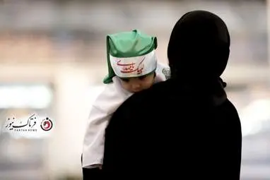  مراسم شیر خوارگان حسینی در مصلی تهران 