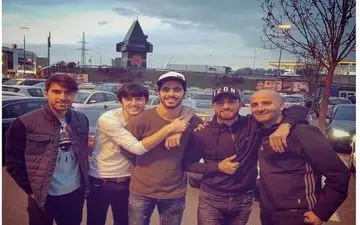  دورهمی لژیونرهای فوتبال در آمستردام /عکس/ 