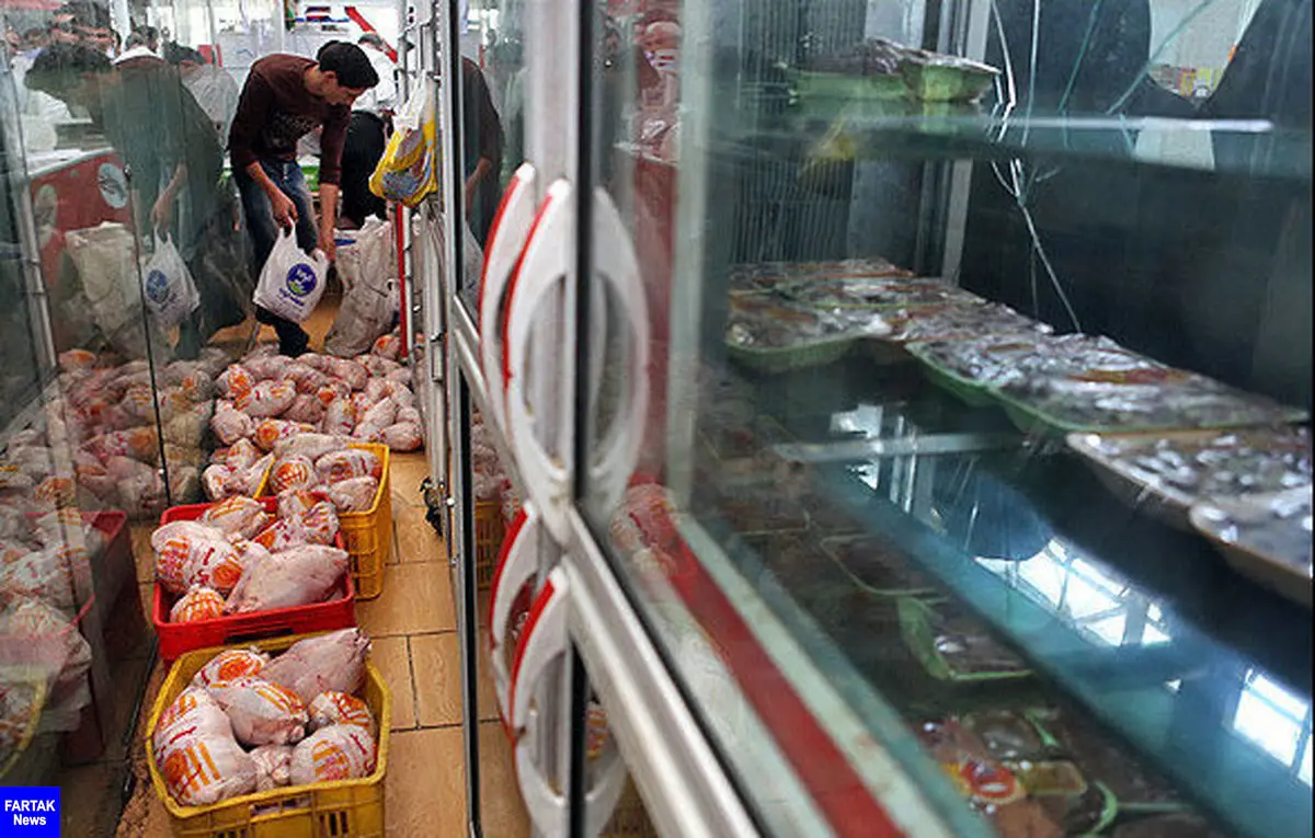 قیمت گوشت مرغ در بازار کاهش یافت