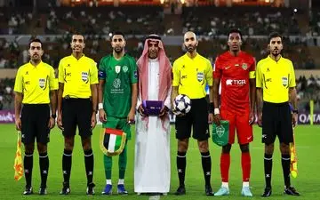 گزارش تصویری دیدار الاهلی عربستان و شباب الاهلی امارات