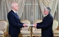 سفیر جدید ایران استوارنامه خود را به رییس جمهور تونس تقدیم کرد
