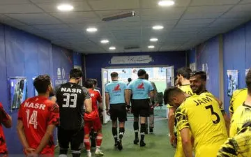 تغییر زمان و مکان یک مسابقه از جام حذفی به دلیل بارش شدید باران