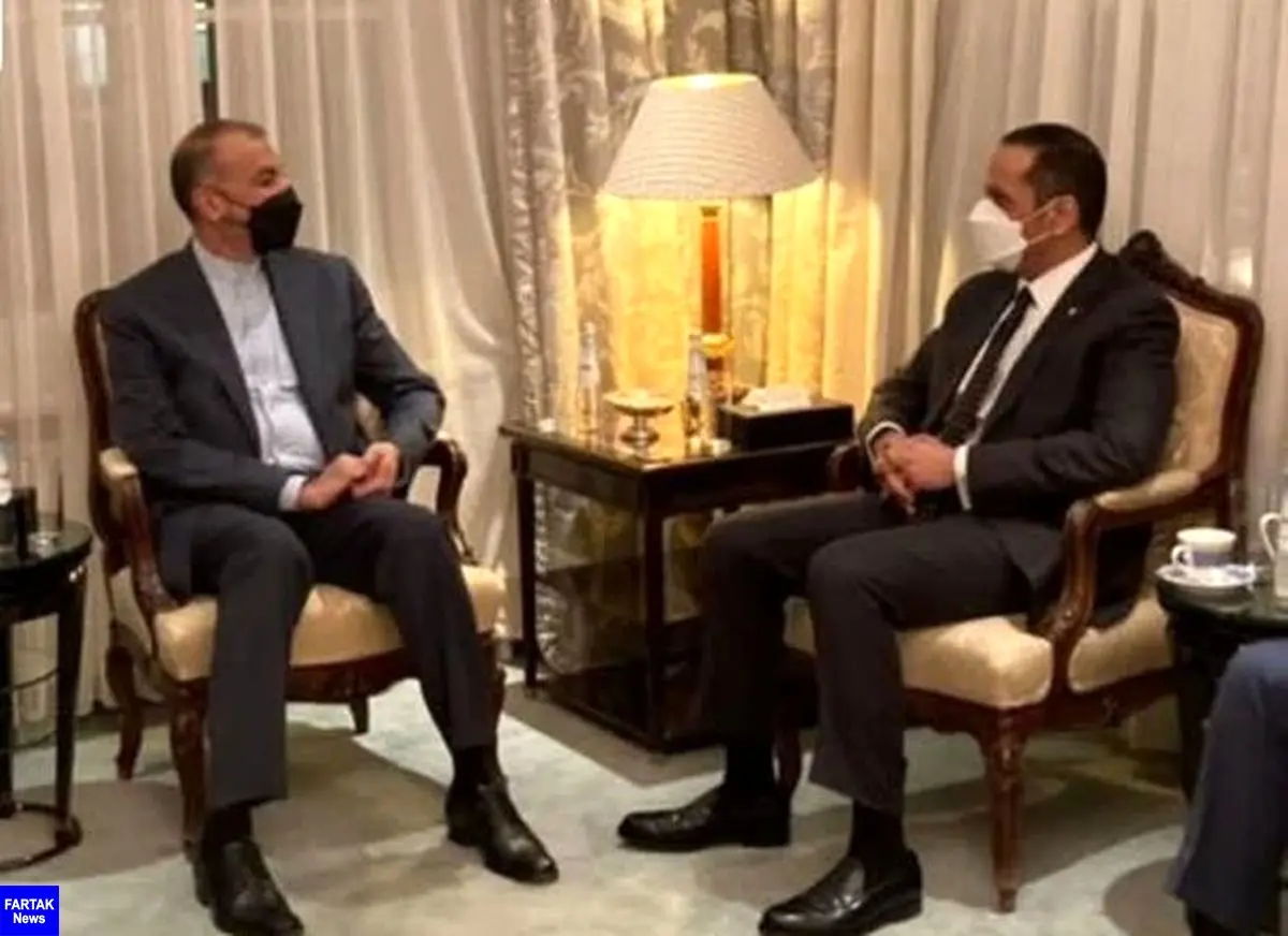 امیر عبداللهیان با وزیر خارجه قطر دیدار و گفت‌وگو کرد