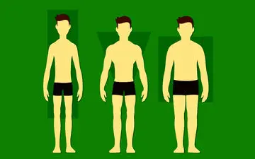 انواع تیپ بدنی آقایان+تست تیپ بدنی 