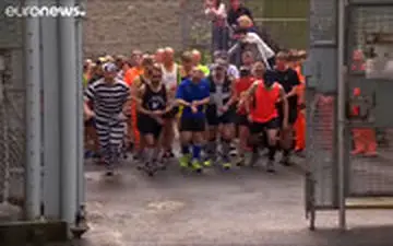 مسابقه سریع‌ترین فرار در زندانی در بریتانیا!