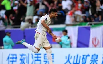 ستاره ایران بهترین بازیکن ایران-ژاپن شد