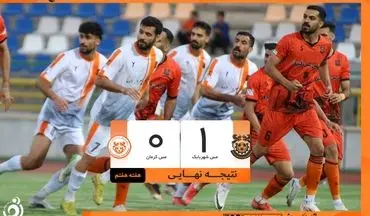 برد شیرین مس شهر بابک در دربی مسی‌ها!