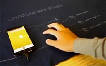 پارچه لمسی، فناوری شگفت انگیز گوگل + فیلم 