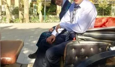 امیرحسین رستمی تصویری از پشت صحنه شهرزاد منتشر کرد (عکس)