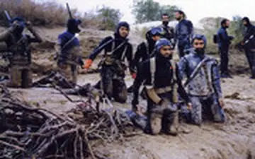 لحظه احساسی وداع غواصان دفاع مقدس قبل از عملیات کربلای۴