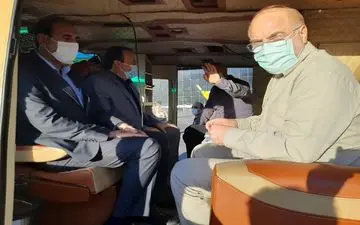 رییس مجلس وارد ایلام شد