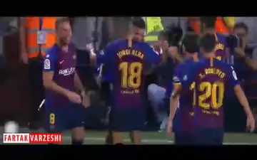 
عملکرد آرتور ملو با لباس بارسلونا