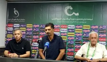حسینی: بازی برابر خیبر، ناکامی تلخی را به همراه داشت