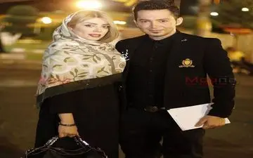تصاویری از شهنام شهابی به همراه همسرش در یک مراسم (عکس)