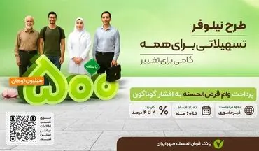 وام ۵۰۰ میلیونی برای همه با شرایط ویژه! + جزئیات