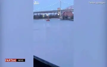 سقوط مرگبار یک بالگرد در آب‌های آمریکا + فیلم