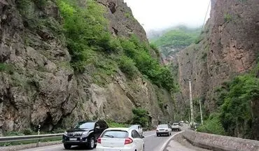  جاده چالوس یکطرفه شد 