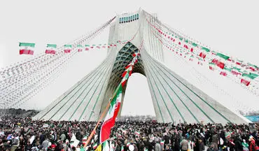 مسیرهای ده‌ گانه راهپیمایی ۲۲ بهمن در تهران 