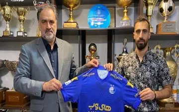 قاسمی نژاد به استقلال پیوست+عکس