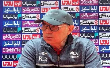 
بردیف: از نتیجه راضی نیستم/ به شرایط ایده‌آل خود نرسیده‌ایم
