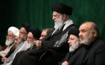 آخرین شب عزاداری سید الشهدا (ع)درحسینیه امام خمینی(ره)