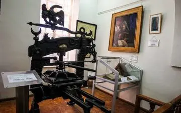 عکس/ اولین دستگاه چاپ در ایران