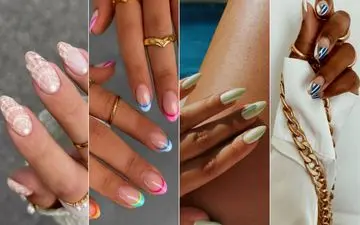 تابستانی‌ترین طراحی‌های ناخن ۲۰۲۵ | با این رنگ‌ها و مدل‌ها بدرخشید!