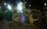 قطار شهربازی کرمان حادثه آفرید | ۱۲ نفر مصدوم شدند