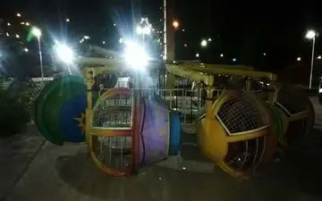 قطار شهربازی کرمان حادثه آفرید | ۱۲ نفر مصدوم شدند