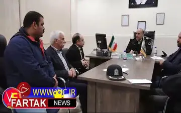 صحبت‌های فرمانده نیروی انتظامی با نماینده دراویش + فیلم