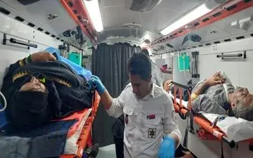 حادثه مرگبار در مسیر بصره-شلمچه؛ ۴ کشته و ۵۷ مصدوم بر اثر انحراف اتوبوس زائران ایرانی