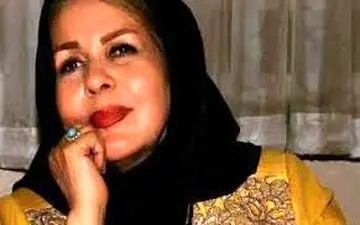 حضور پوراندخت مهیمن در یک مزون