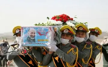 اختصاصی/گزارش تصویری تشیع پیکر سردار سید محمد حجازی در اصفهان