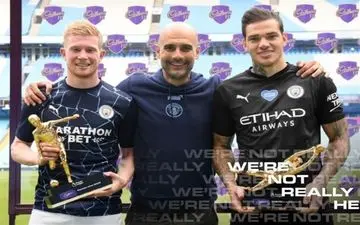 گواردیولا: پایان خوشی برای ما در لیگ برتر بود/ فکر نمی‌کنم آگوئرو به بازی با رئال مادرید برسد 